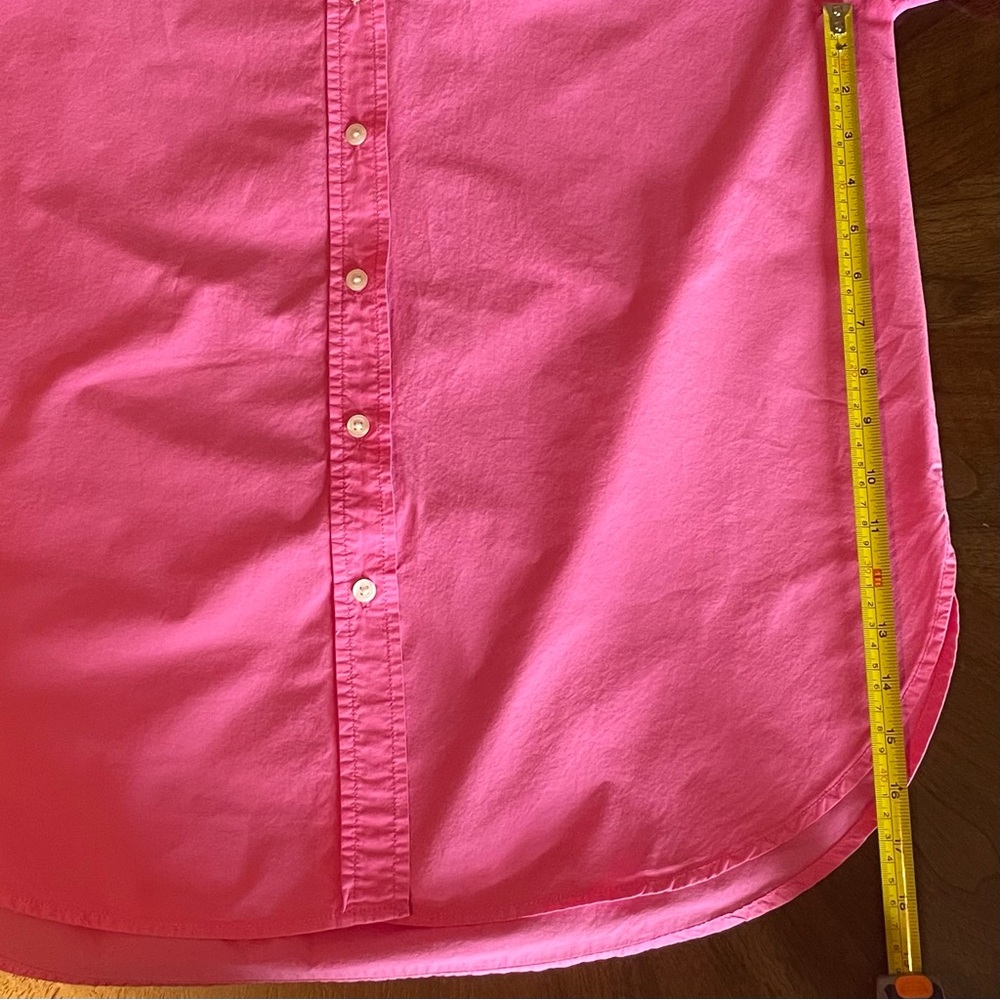 UNIVERSAL THREAD Oversized Pink Button-Down Shirt… - image 7